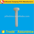 Ptfe ranhurado parafusos cabeça